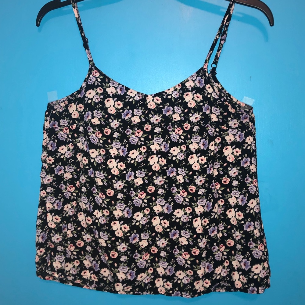 Divided by H&M Floral Crop Top
